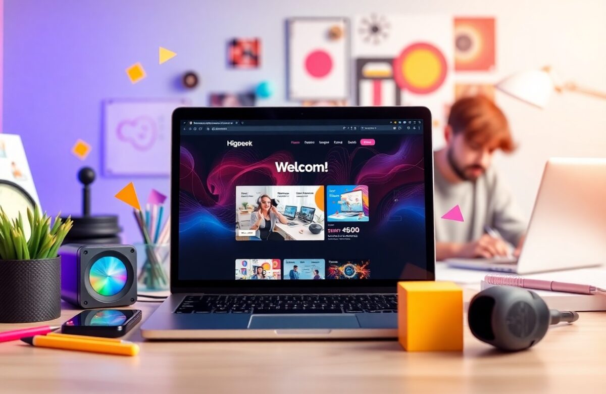 Motion graphics in website design